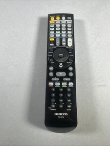 Onkyo Telecomando RC-807M HTRC370 TXNR709 24140809 OEM originale usato - Foto 1 di 9