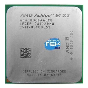 AMD Athlon 64 X2 3800+ CPU Processor AM2 2,0GHZ 89W Tdp - Picture 1 of 6