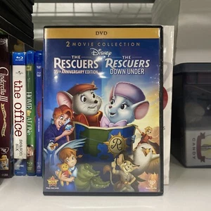 The Rescuers / The Rescuers Down Under (35th Anniversary Edition) (DVD, 1990) - Picture 1 of 3