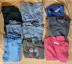 Mädchen Kleidungs-Paket 9 Teile Gr. 152/158 - Bild 1 von 7