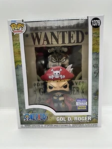 Funko Pop Gol D. Roger Wanted Poster SDCC Shared Exclusive IN HAND - Picture 1 of 2