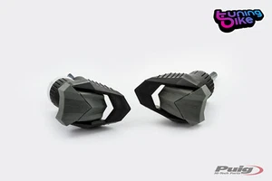 PUIG TAMPONI PARATELAIO MOD. R19 FOR YAMAHA FZ6 FAZER 2005 NERO - Picture 1 of 1