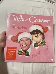 V BTS BING CROSBY WHITE CHRISTMAS ZOETROPE SNOWFLAKE VINYL TAEHYUNG LIMITED LP - Picture 1 of 4