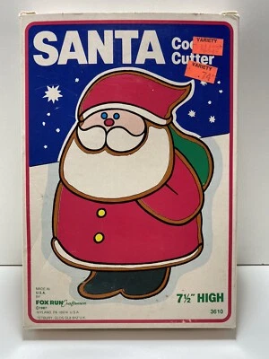 Cortador de galletas Santa Fox Run Craftsman 7-1/2 pulgadas #3610 serie coleccionista EE. UU. Foto 1 de 3