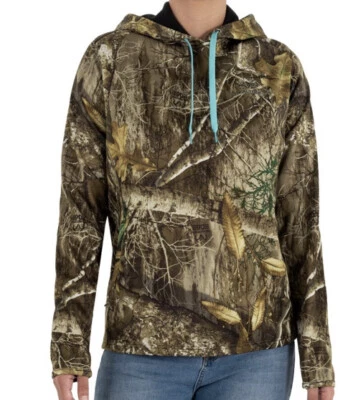 Sudadera con capucha de lana con cordón Realtree para mujer Pullover Fit. Mediano 8-10 Foto 1 de 4