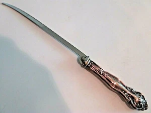 W. Sterling Silber Filet Tomaten Käse Wellenschliff Messer Wittling & Co. - Bild 1 von 12