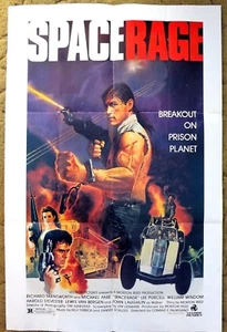 "SPACE RAGE" es 200 años en el futuro con una prisión en el espacio - Póster de la película - Imagen 1 de 1