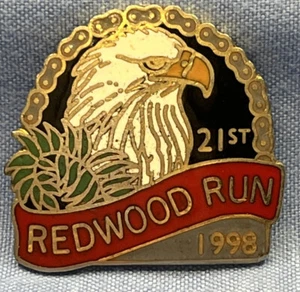 1998 21st ANNUAL REDWOOD RUN PIN - Picture 1 of 4