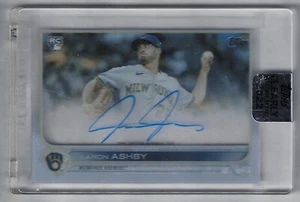 2022 Topps Clearly Authentic Autograph Rookie #CAA-AAS Aaron Ashby - Picture 1 of 1