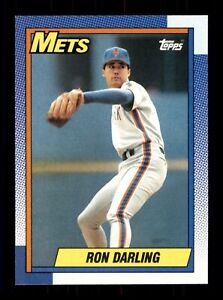  330 Ron Darlings  Mets 1990 Topps Baseball Sports Trading Card 