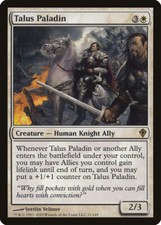 Talus Paladin Worldwake NM White Rare MAGIC THE GATHERING MTG CARD ABUGames