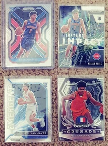 Killian Hayes 2021 NBA Prizm Rookie Lote de 4 Brooklyn Nets - Imagen 1 de 2