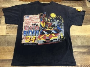 Vintage 90s NASCAR Bill Elliott McDonalds All Over Print Double Sided  Shirt - Picture 1 of 7