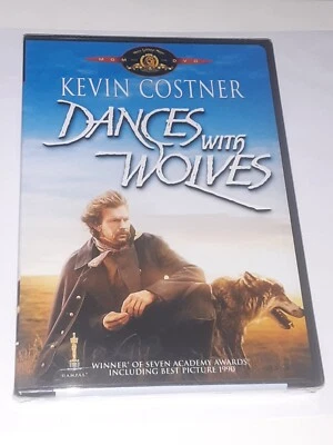 DANCES WITH WOLVES 1990 DVD Kevin Costner Classic Full Screen New Sealed - Image 1 of 4