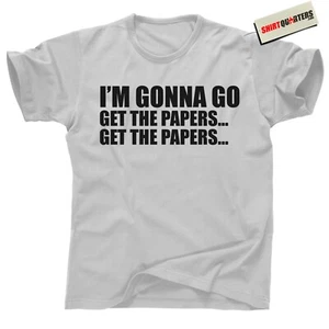 Goodfellas Shirt – Get the Papers Quote Classic Mafia Crime Movie Tee - Picture 1 of 15
