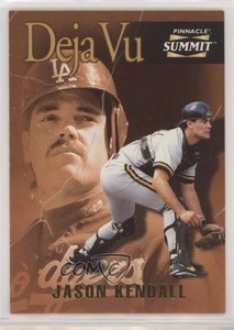 1996 Pinnacle Summit Jason Kendall Mike Piazza #156 HOF