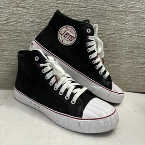 RARE Red Ball Jets ‘51 HI Sneakers Black White Unisex Men’s 10.5 Women’s 12 EUC - Picture 1 of 15