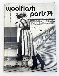 Kenzo Chloe Bis Rykiel Miyake Pret-A-Porter Winter Woolflash Catalog Paris 1974 - Foto 1 di 21