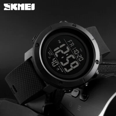 SKMEI Reloj Hombre/Mujer Relojes Impermeable Deporte Exterior LED Reloj Pulsera Digital Foto 1 de 4