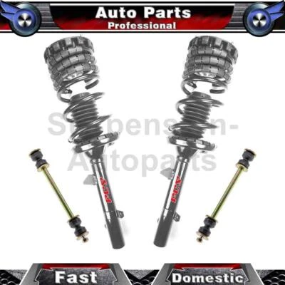 Kit de 4 amortiguadores traseros puntales barra estabilizadora para Ford Taurus 3,0 L 1997 1996 1995 1994 Foto 1 de 4