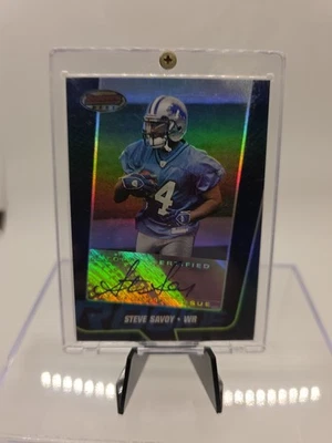 Steve Savoy Autograph /299 Detroit Lions In A One Touch 2005 - Image 1 of 4