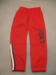 NIKE DRI-FIT Size M Kids Unisex Zip Pocket Fleece Lined Jogger Track Pants 019 - Picture 1 of 10