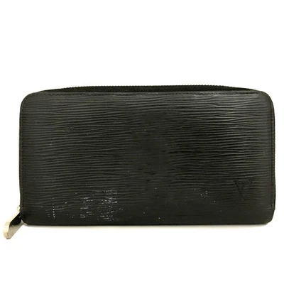 Portafoglio lungo EGA Louis Vuitton Epi in pelle con cerniera e giro nero/9BL1276 - Immagine 1 di 4