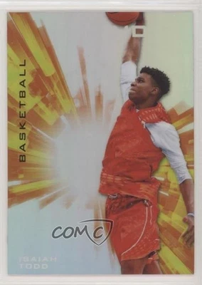 2021 Upper Deck Goodwin Champions Goudey Platinum Rainbow Isaiah Todd Rookie RC - Image 1 of 2