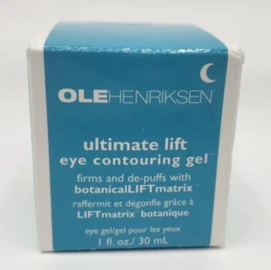 Gel de elevación de ojos Ole Henriksen Ultimate Lift firme noche 1 fl oz nuevo sellado - Imagen 1 de 10