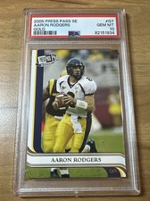 Aaron Rodgers 2005 Press Pass SE Gold PSA 10 Pop 22 Green Bay Packers