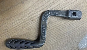 Vintage Antique CAST IRON MAJESTIC RANGES STOVE TOOL GRATE SHAKER HANDLE NICE! - Picture 1 of 2