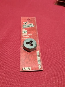 TROQUEL VERMONT AMERICAN 3/16-24 NS Parte No.20766 Hecho en EE. UU. Nuevo Stock Nuevo en Paquete - Imagen 1 de 4