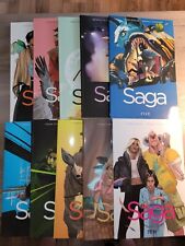 Saga graphic novel TPB volumes 1 - 10