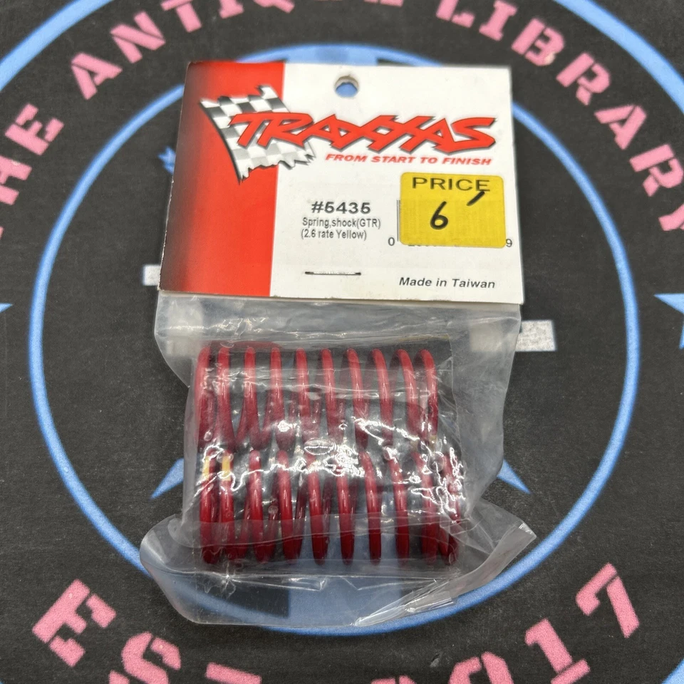 Traxxas. 5435 Spring, Shock (GTR) 2.6 Rate Yellow - Image 1 of 1