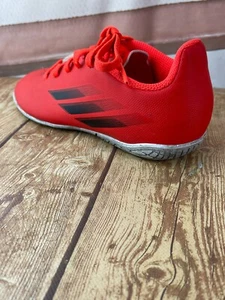Adidas X Speedfleow sneakers shoes youth boys girls size 2 red  - Picture 1 of 9