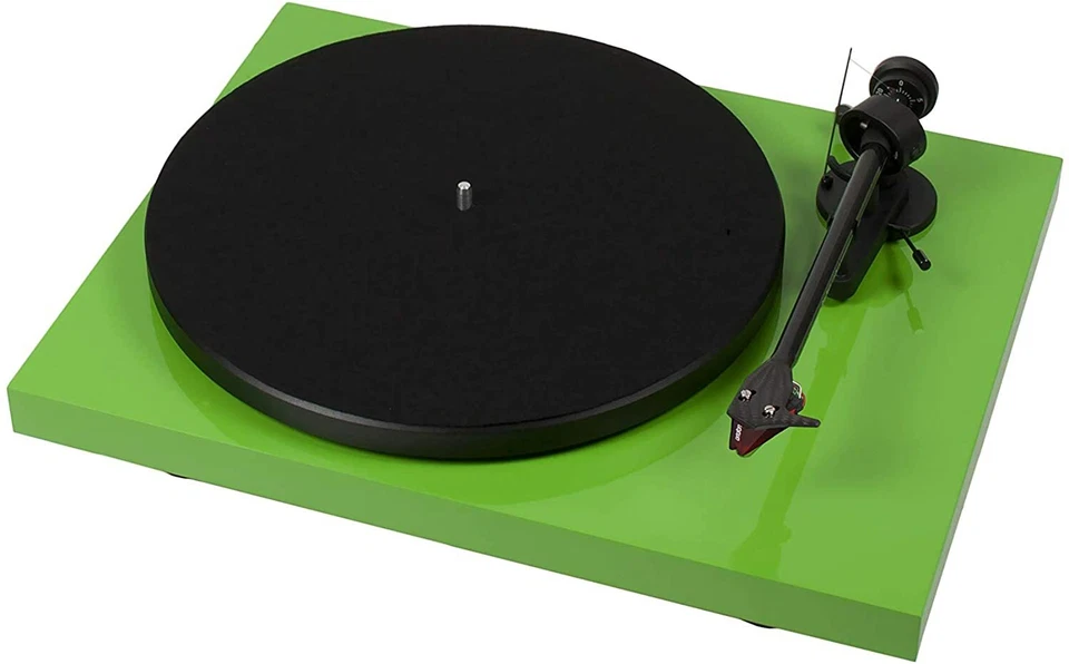 Pro-Ject Debut Carbonio (Dc) Giradischi Con Trasmissione Cinghia, Verde - Immagine 1 di 1