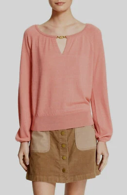 Suéter de cachemir Tory Burch Gemini Link talla S nuevo con etiquetas $325 Foto 1 de 4