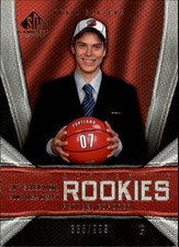 2007-08 SP Game Used 76ers Basketball Card #168 Petteri Koponen Rookie 