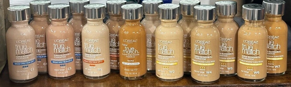 L'Oreal Paris Makeup True Match Super-Blendable Liquid Foundation 1oz Pick shade - Image 1 of 1