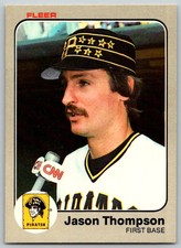 1983 Fleer Jason Thompson Pittsburgh Pirates #325