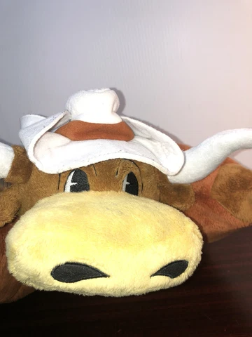 My Pillow Pets Authentic Large Full Size University of Texas Mascot LONGHORNS Cover