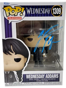 Jenna Ortega Signed Wednesday Funko 1309 Authentic Autograph Beckett LOA - Picture 1 of 3