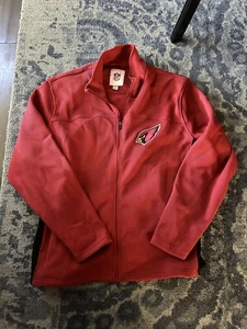 Vintage Arizona Cardinals NFL G-III Men's Full Zip Jacket Waffle Knit XXL - Picture 1 of 8