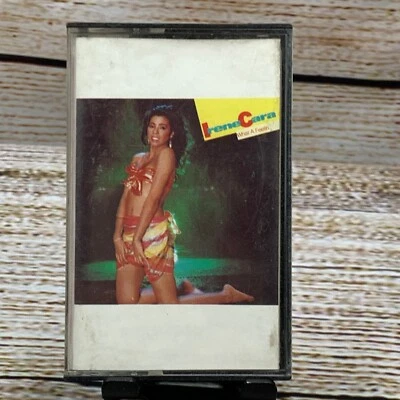 Irene Cara - What A Feelin' [1983 Geffen Records Cassette Tape] Foto 1 de 4