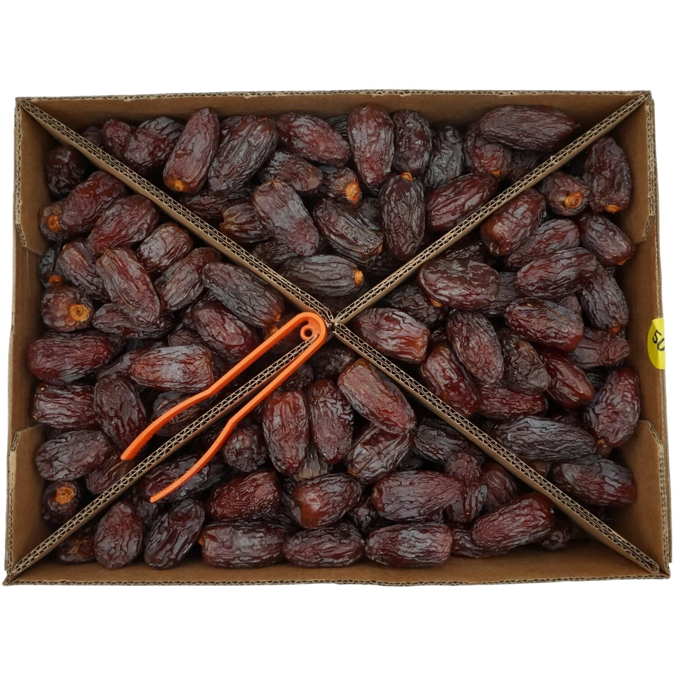 box da 5kg di Datteri Medjoul  Israele senza zucchero DI NUOVA PRODUZIONE - Image 1 of 1