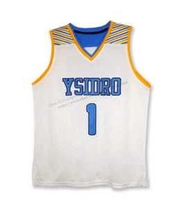 Throwback Williams #1 High School Basketball Jersey Swen Custom Size S-3XL White - Picture 1 of 2