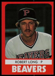 1980 TCMA Robert Long Portland Beavers - Foto 1 di 2