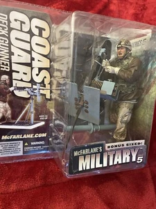 New McFarlane Toys McFarlane’s Military Series 5 Coast Guard Deck Gunner 2007 - Picture 1 of 2