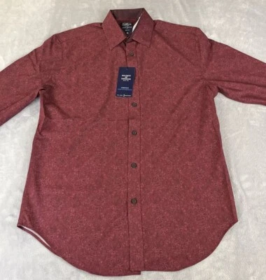 Society Of Threads Long Sleeve Paisley Print Slim Fit Button Up shirt size M - Image 1 of 4