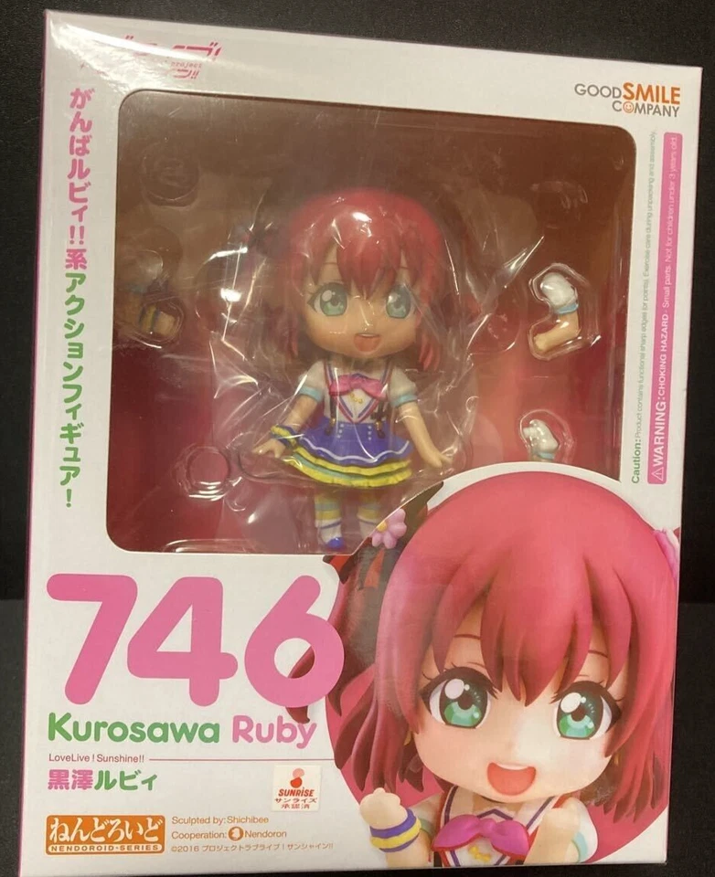 Nuevo Good Smile Company Nendoroid Ruby Kurosawa 746 Love Live! ¡¡Sol!! Figura Foto 1 de 1
